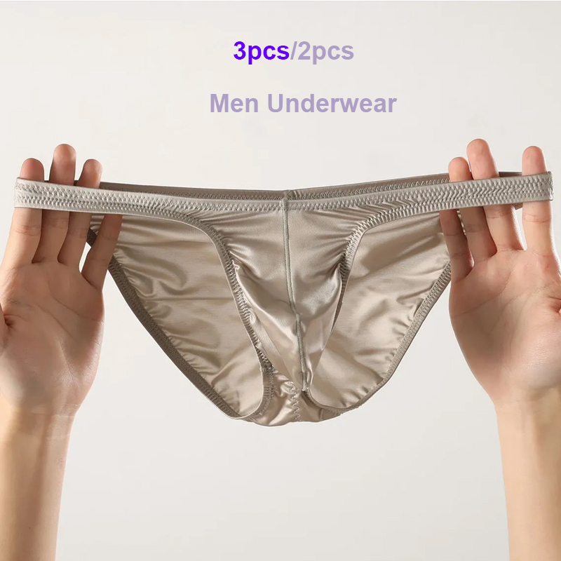 Pouch Boxer Pouch - Sexy Slipje Mannen Ondergoed Glanzend Satijn
