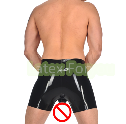 Pouch Boxer Pouch - Latex Heren Ondergoed Penis Schede Mannelijke