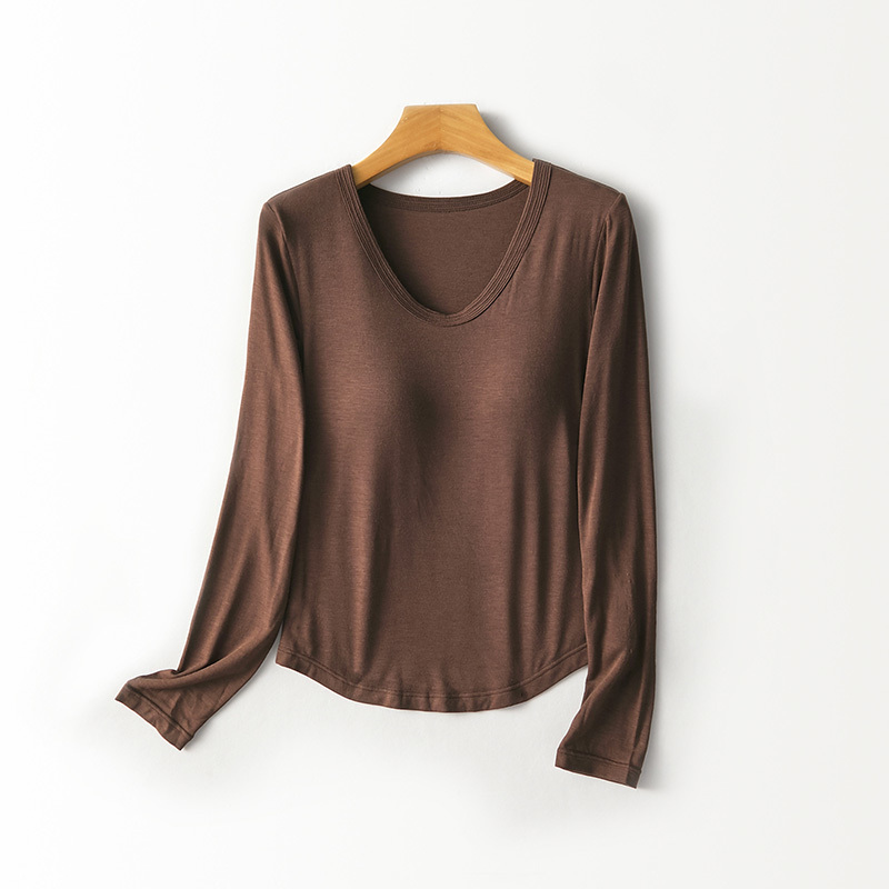 Base Layer Top - Dames top met U-hals en lange