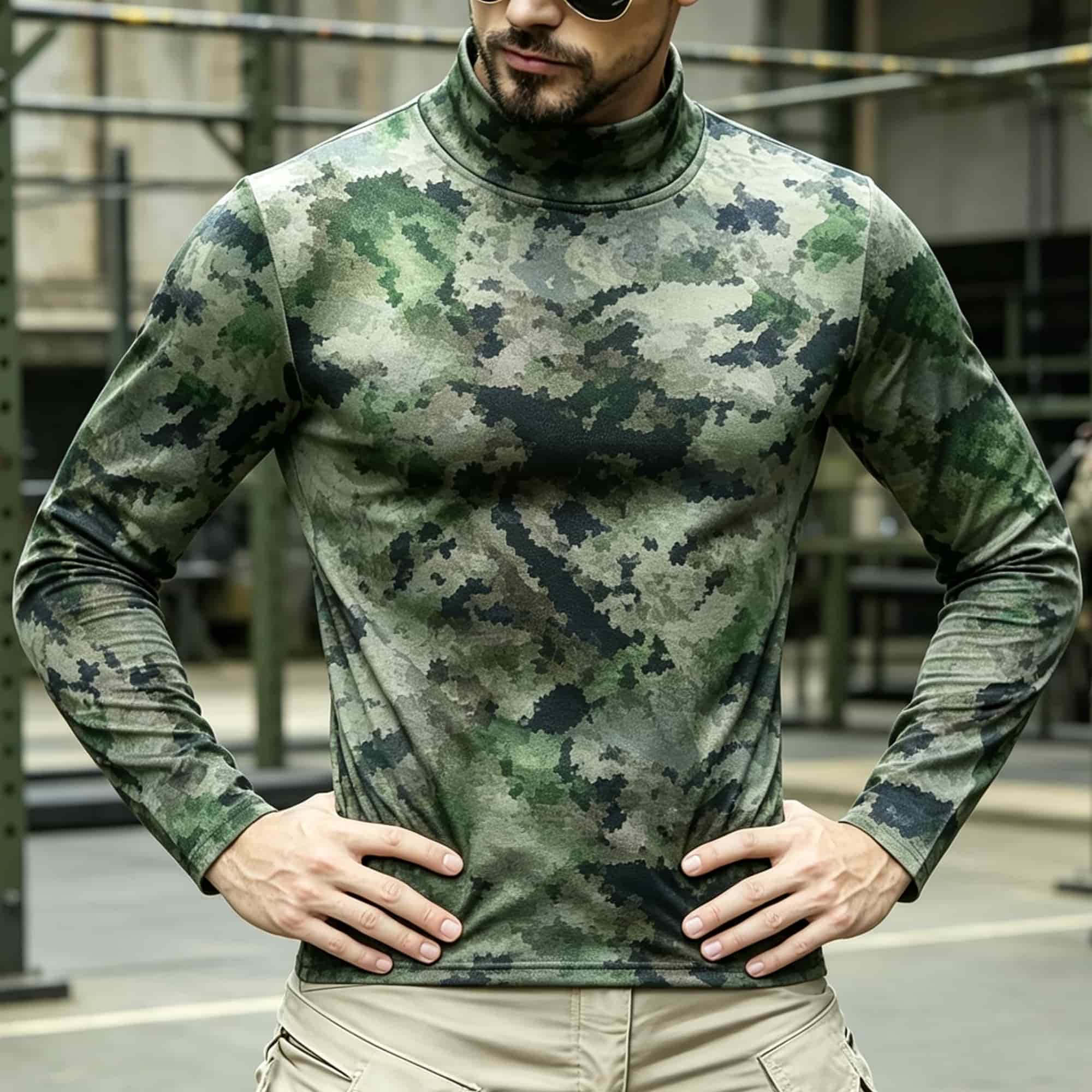 Tactisch camouflageprint shirt - Base Layer Top recensie en prijs